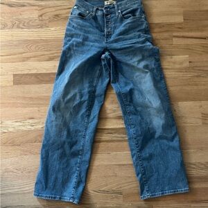 Madewell Women's 25 Vintage Wide Leg Button Fly